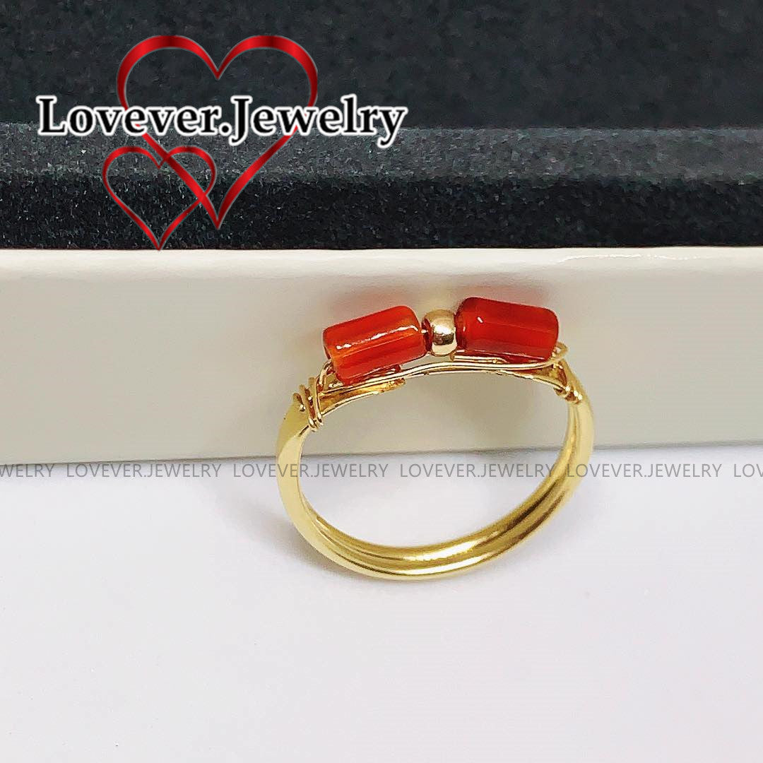 High Quality Authentic Us 14k Gold Handmade Ring