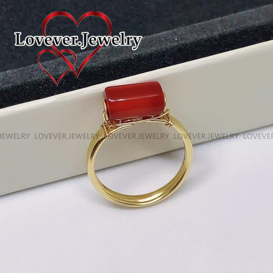 High Quality Authentic Us 14k Gold Handmade Ring