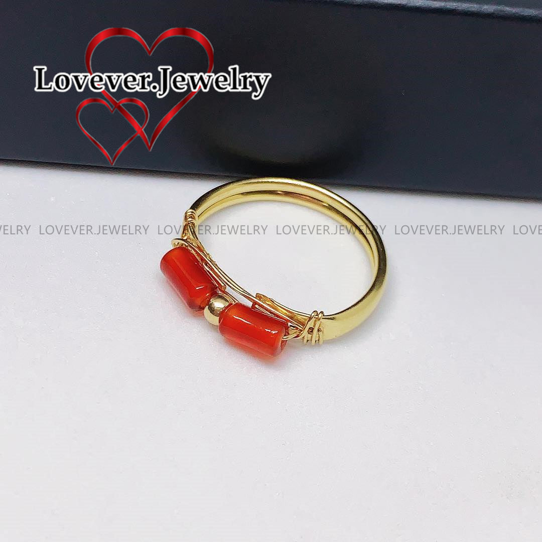 High Quality Authentic Us 14k Gold Handmade Ring