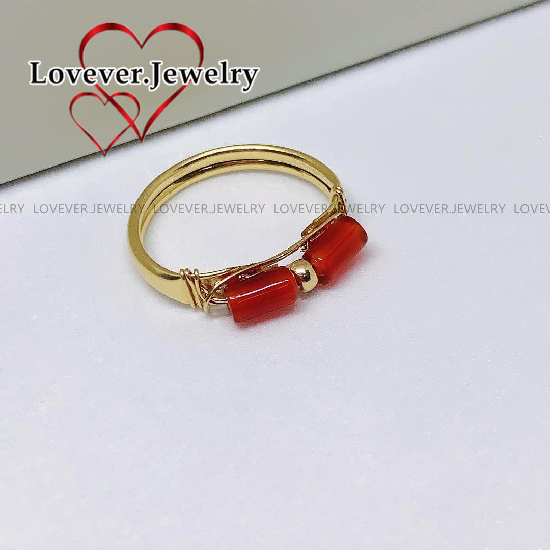 High Quality Authentic Us 14k Gold Handmade Ring