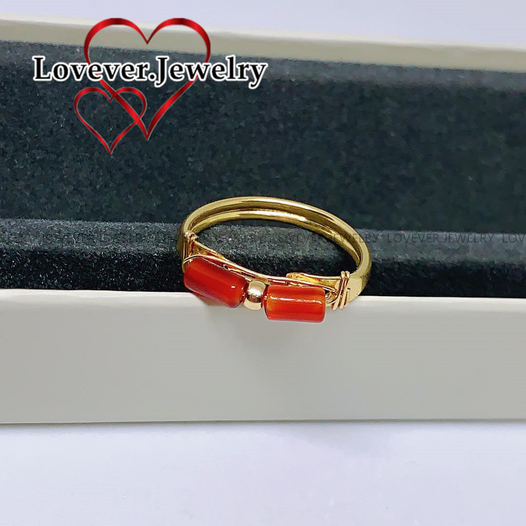 High Quality Authentic Us 14k Gold Handmade Ring