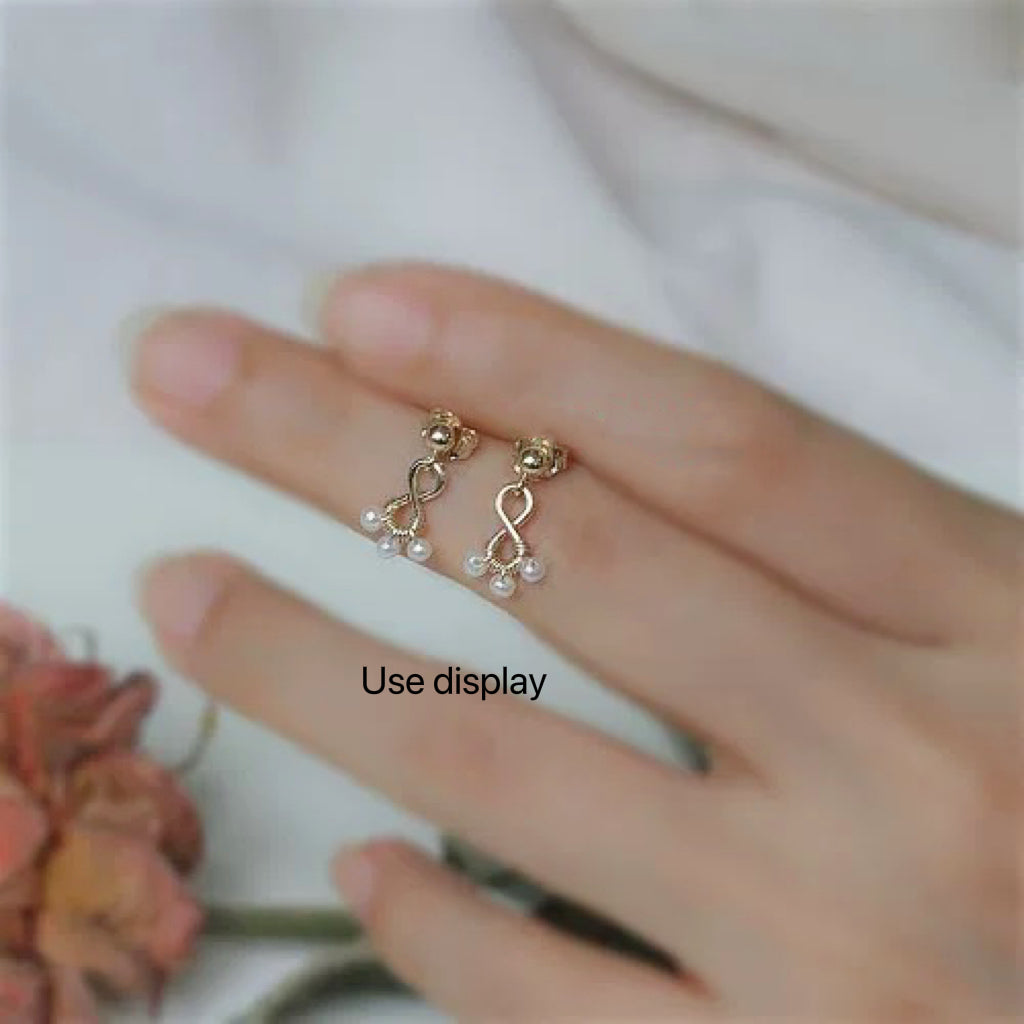 US GOLD 10K HOOK-SHAPED BUCKLE HANGING HOOK-SHAPED BUCKLE 8-CHARACTER BRACELET LOCK NECKLACE LOCK DIY ENDING CONNECTION ACCESSORIES LOCK BUCKLE