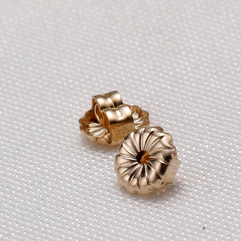 US 14K GOLD ROUND SUNFLOWER EARRINGS PAKAW DIY EARRINGS ACCESSORIES