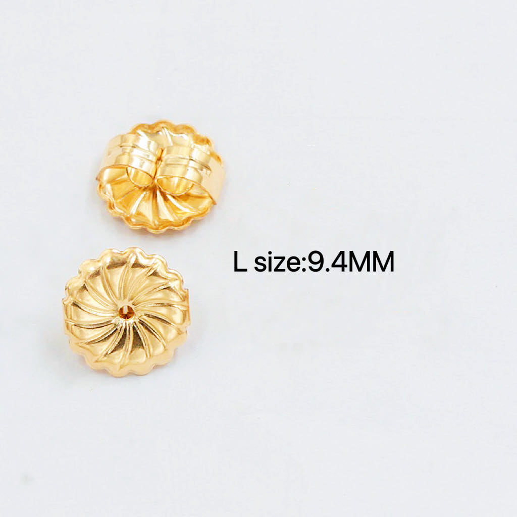 US 14K GOLD ROUND SUNFLOWER EARRINGS PAKAW DIY EARRINGS ACCESSORIES