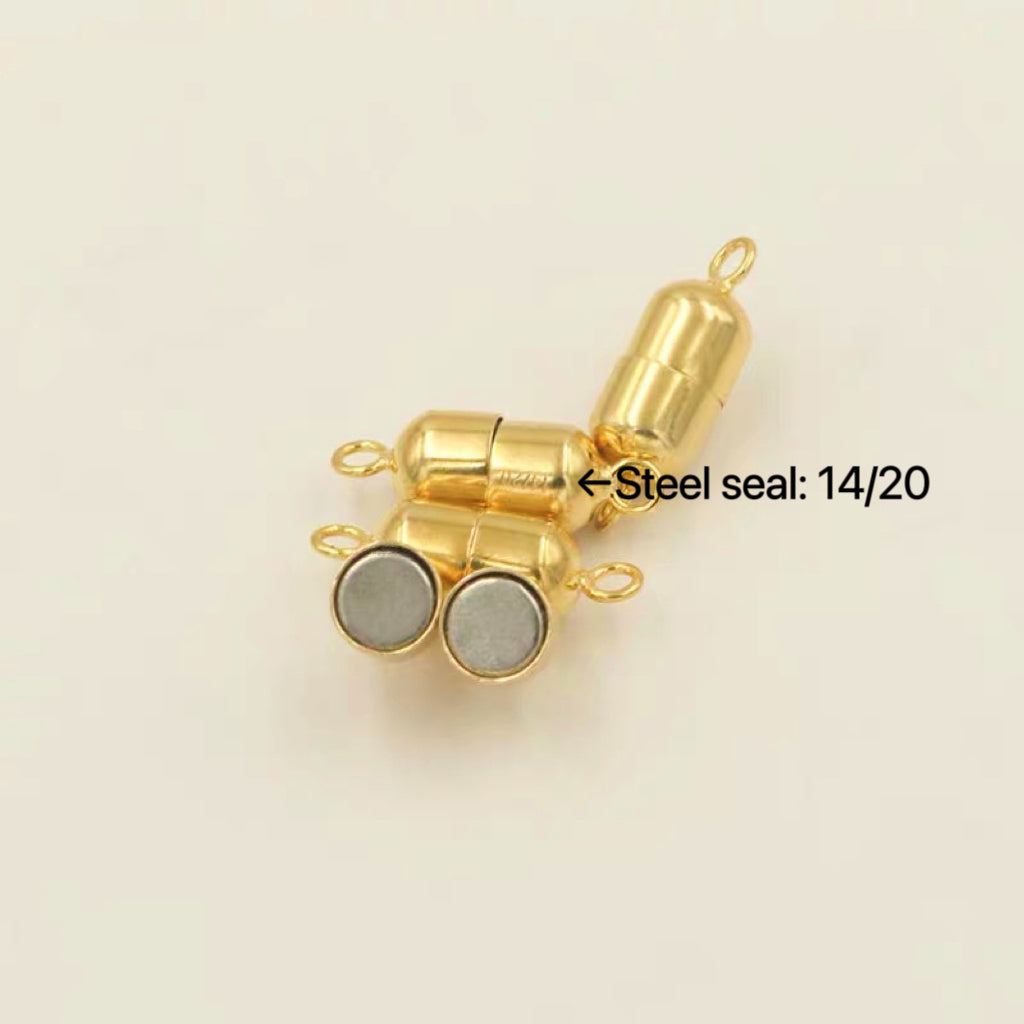 US 14K GOLD Connecting Lock Magnetic buckle Clasp DIY Clasp Lobster Clasp Bracelet Clasp Necklace Clasp Accessories