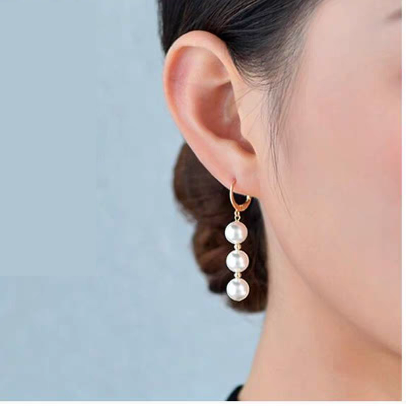 Us 14k Gold-Filled Ear Clip D-Shaped Ear Buckle Ring Closed Earrings Diy Jewelry Accessories