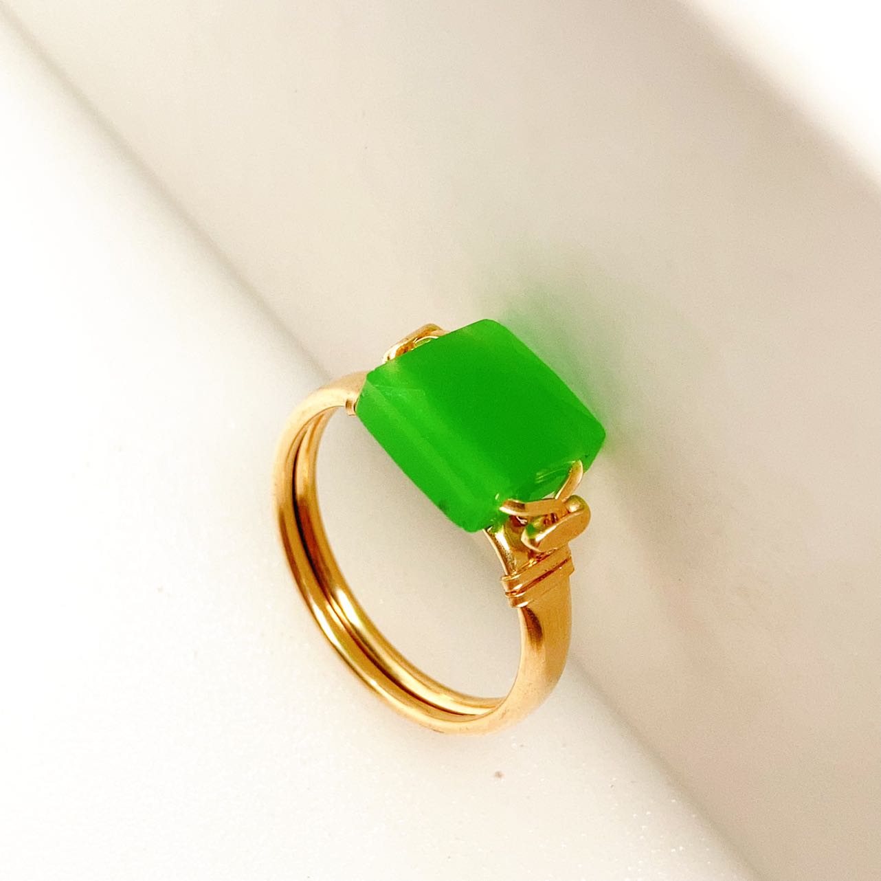 High Quality Authentic Us 14k Gold Handmade Ring