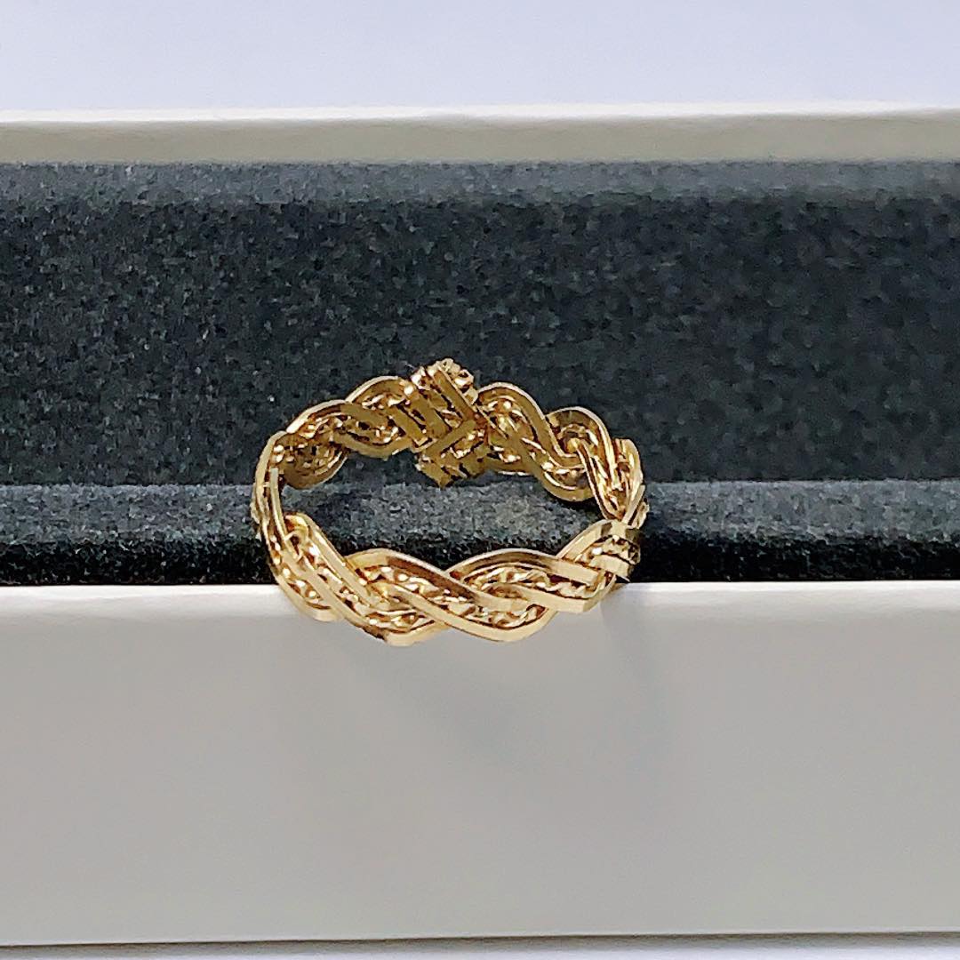 High Quality Authentic Us 14k Gold Handmade Ring