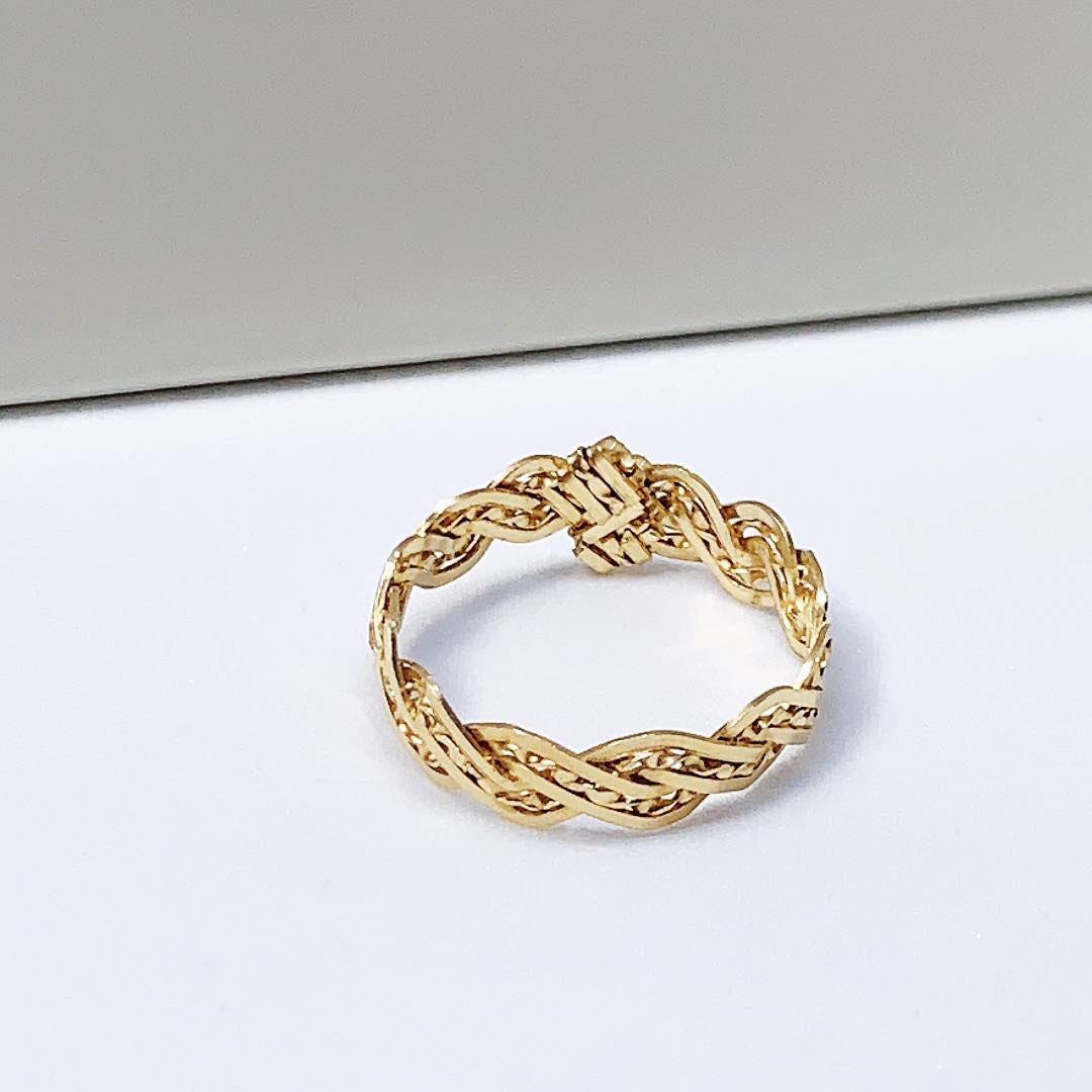 High Quality Authentic Us 14k Gold Handmade Ring