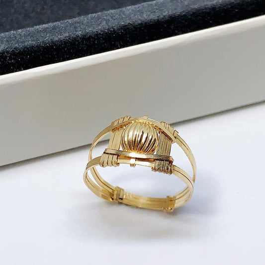 High Quality Authentic Us 14k Gold Handmade Ring