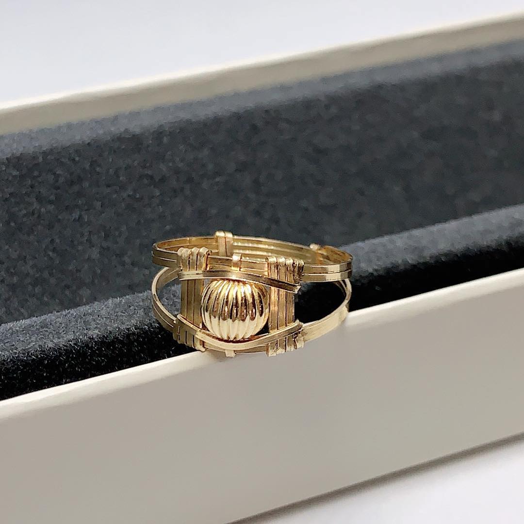 High Quality Authentic Us 14k Gold Handmade Ring