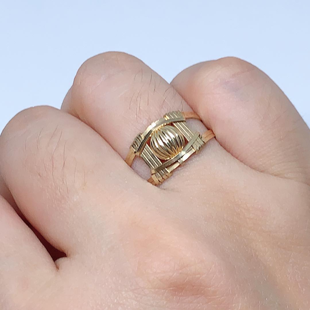 High Quality Authentic Us 14k Gold Handmade Ring