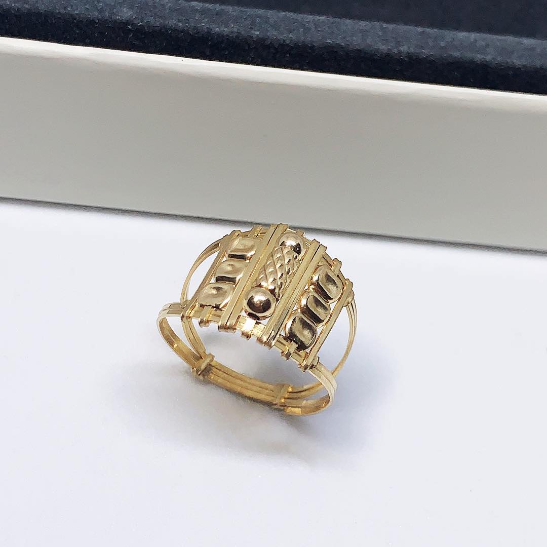 High Quality Authentic Us 14k Gold Handmade Ring