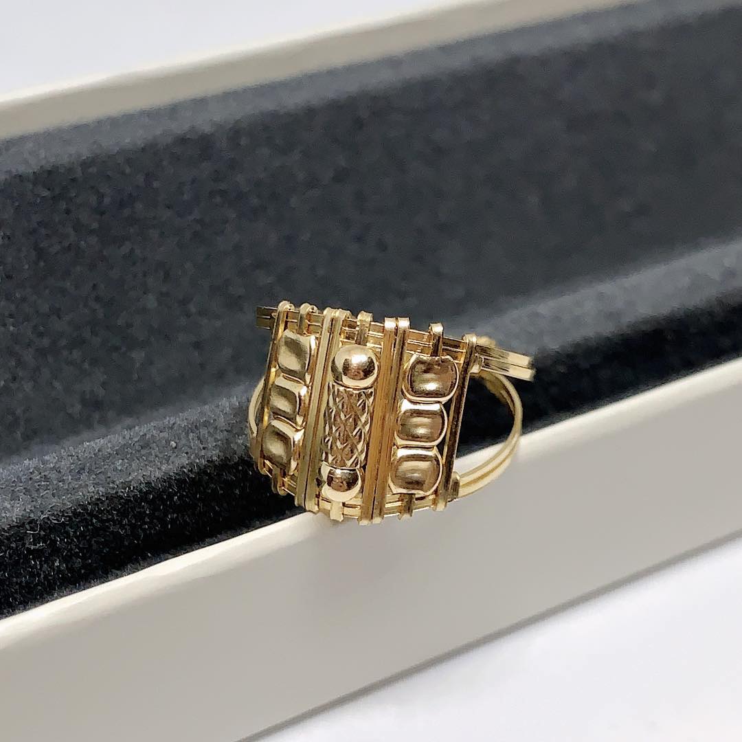 High Quality Authentic Us 14k Gold Handmade Ring