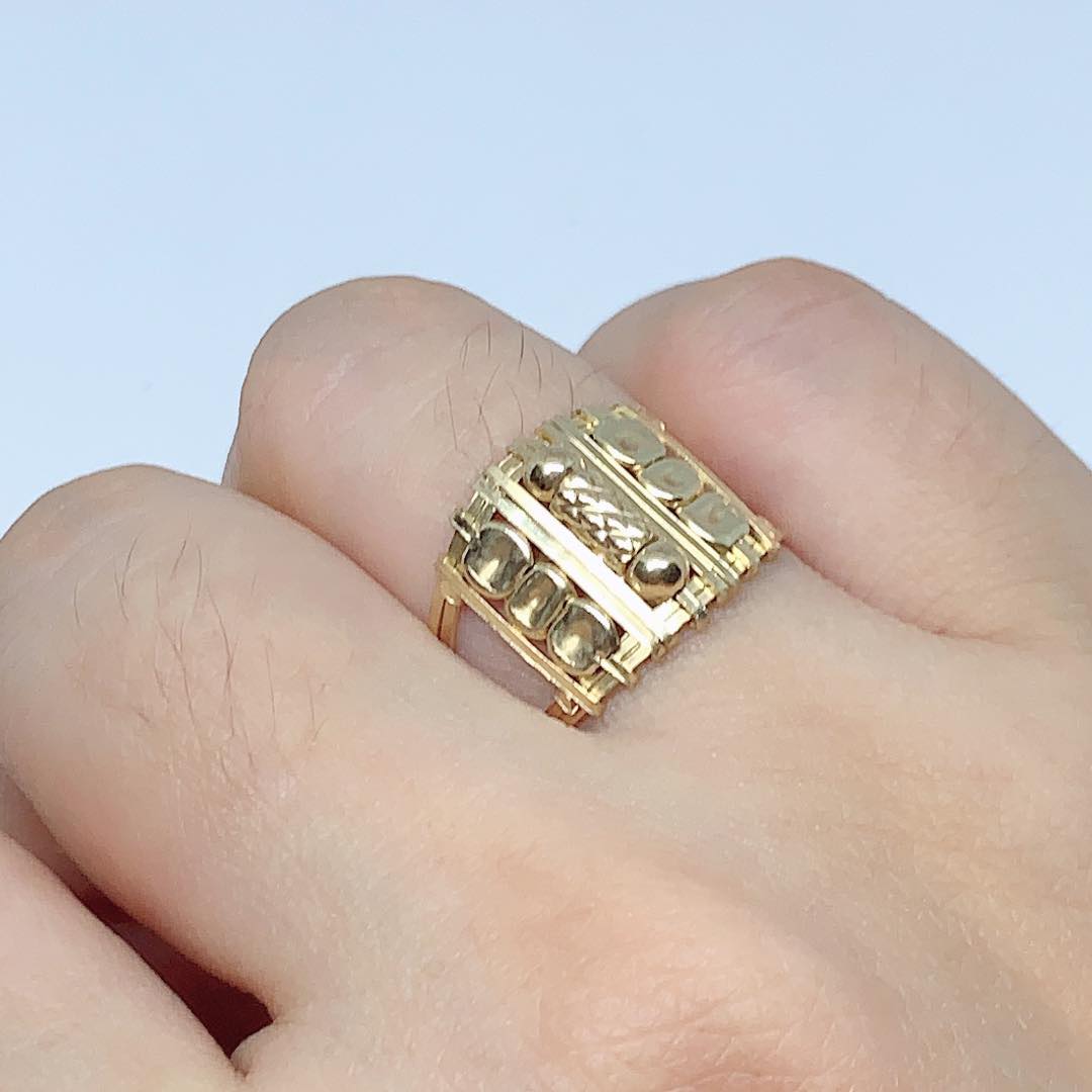 High Quality Authentic Us 14k Gold Handmade Ring