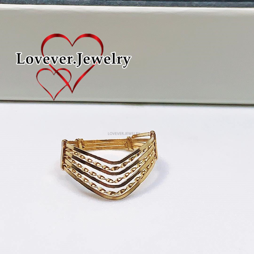 High Quality Authentic Us 14k Gold Handmade Ring