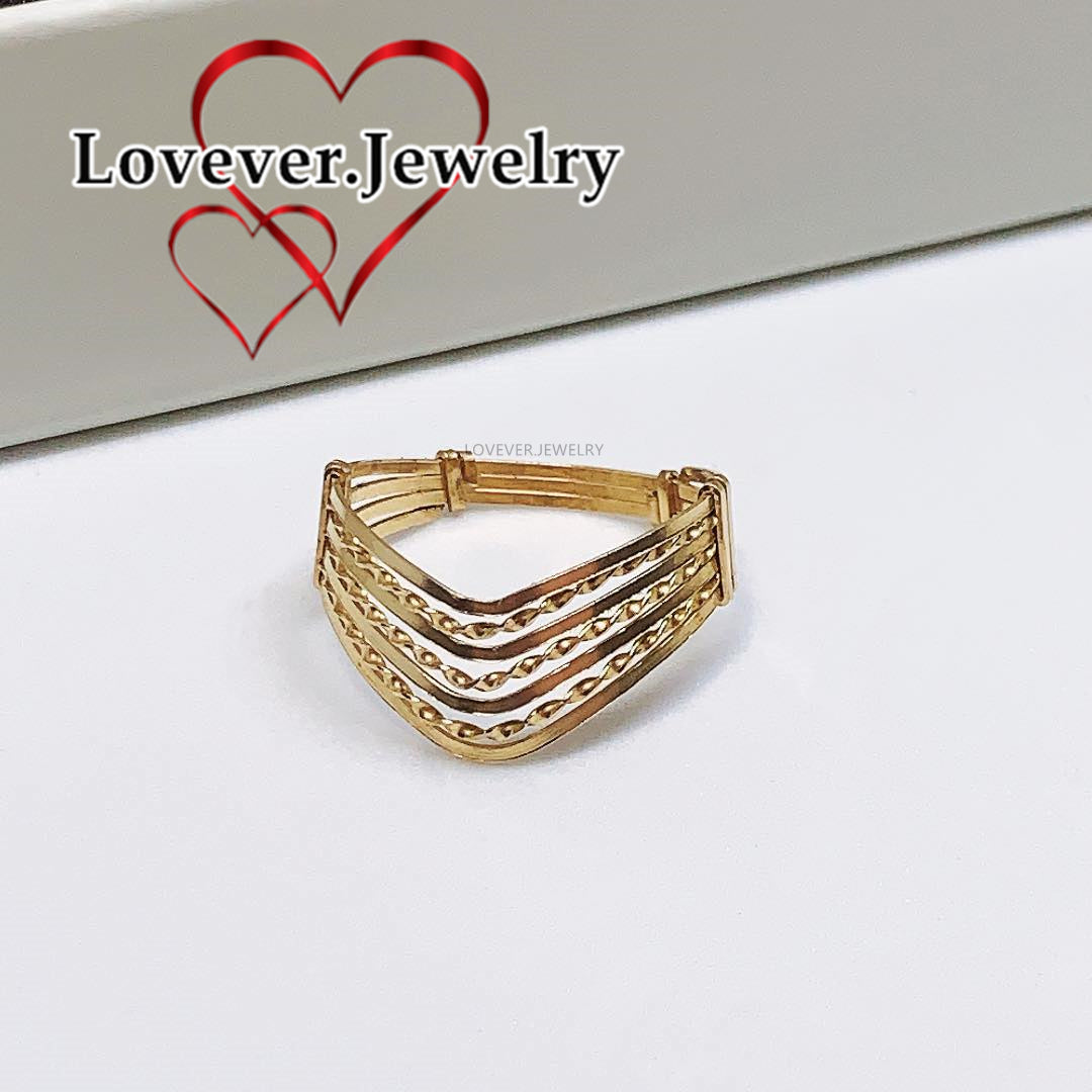 High Quality Authentic Us 14k Gold Handmade Ring