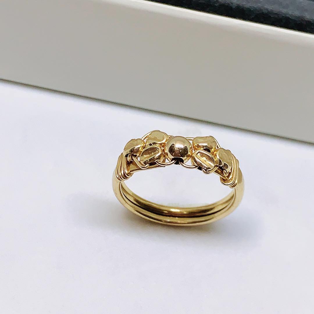 High Quality Authentic Us 14k Gold Handmade Ring