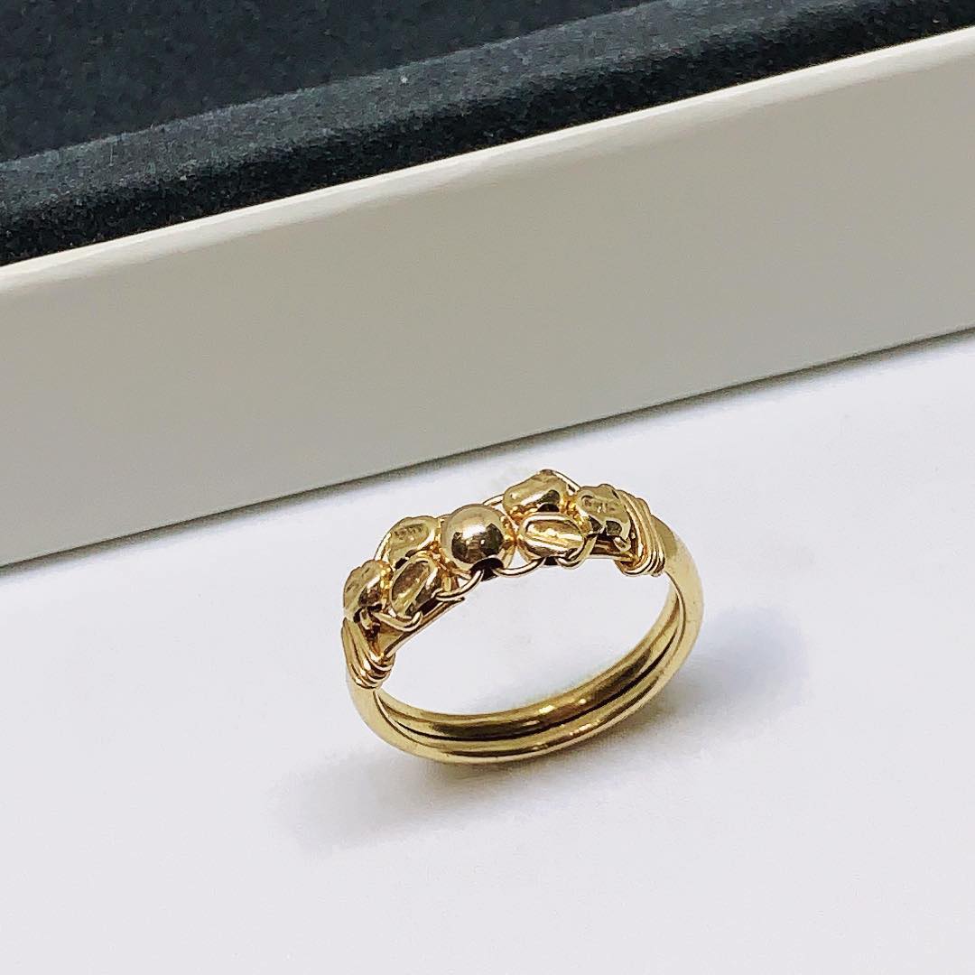 High Quality Authentic Us 14k Gold Handmade Ring