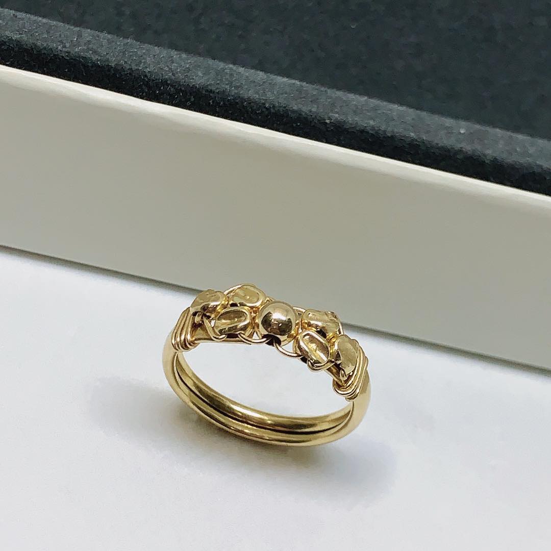 High Quality Authentic Us 14k Gold Handmade Ring