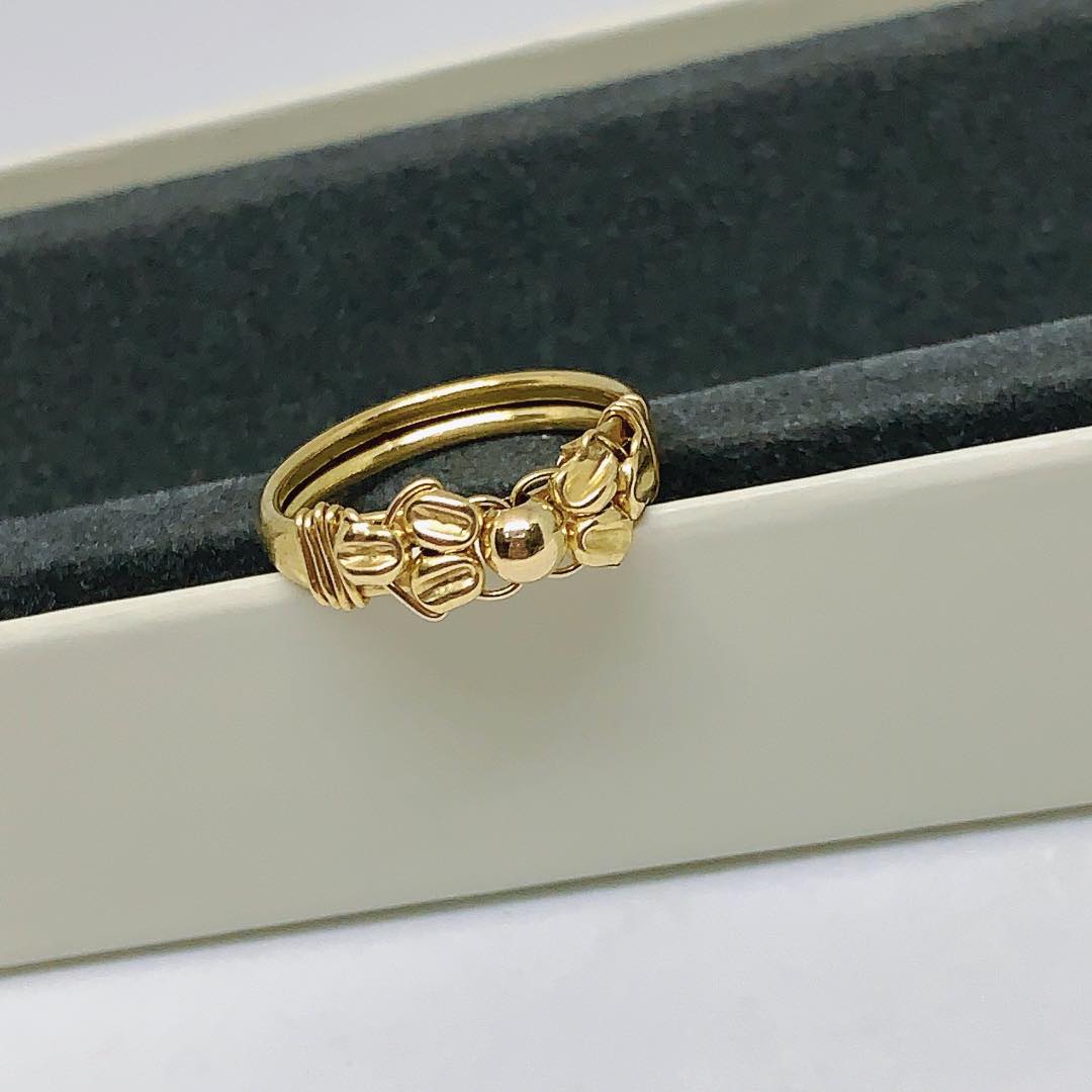 High Quality Authentic Us 14k Gold Handmade Ring